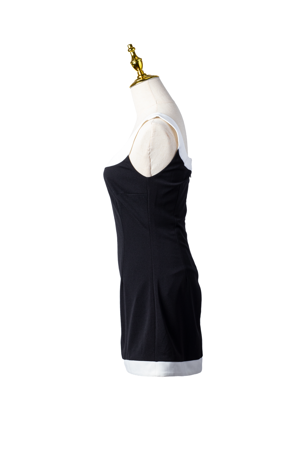 VESTIDO MINI BICOLOR
