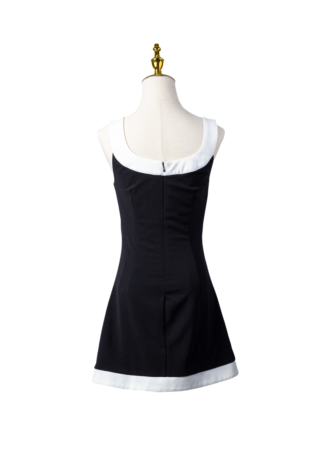 VESTIDO MINI BICOLOR