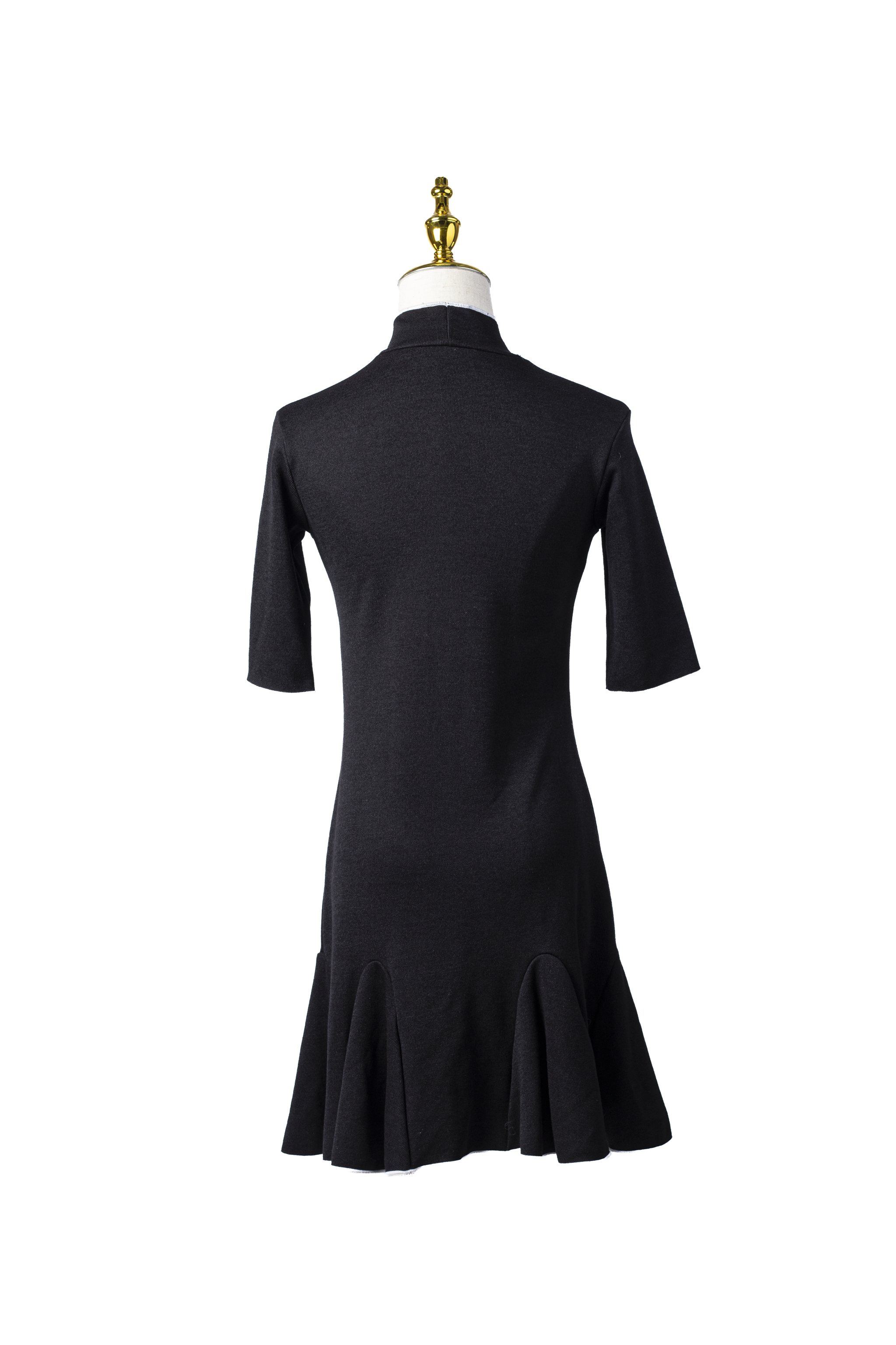 VESTIDO MINI CUELLO ALTO